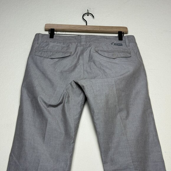 Hugo Boss Orange Grey Slim Straight Chino Pant Men 34x31 Dress Designer Prep - Picture 13 of 13
